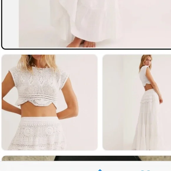 Free people buttercup skirt set - Picture 5 of 12